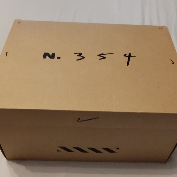 NIKE OFFLINE N.354 MEN’S SLIDE SHOES VAST GREY WHITE SIZE 13 NEW IN BOX - Picture 11 of 16